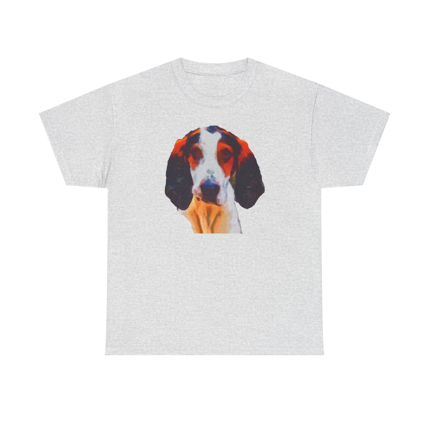 Elegant Treeing Walker Coonhound Unisex Heavy Cotton Tee