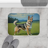 Swedish Vallhund Bathroom Rug Mat: A Touch of Pawsome Charm