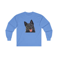 Schipperke - Unisex Cotton Long Sleeve Tee