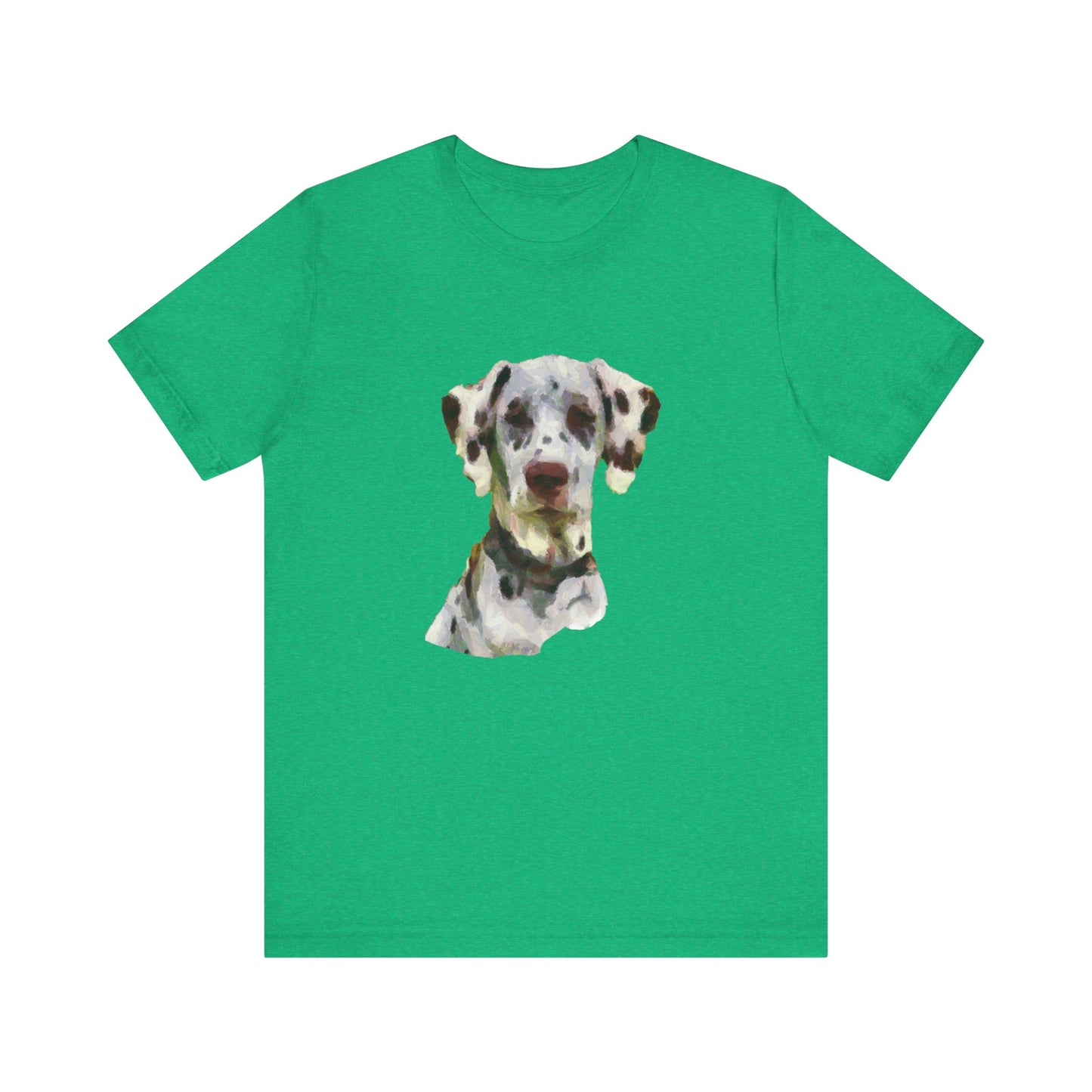 Dalmatian Impressionistic Unisex Jersey Short Sleeve Tee