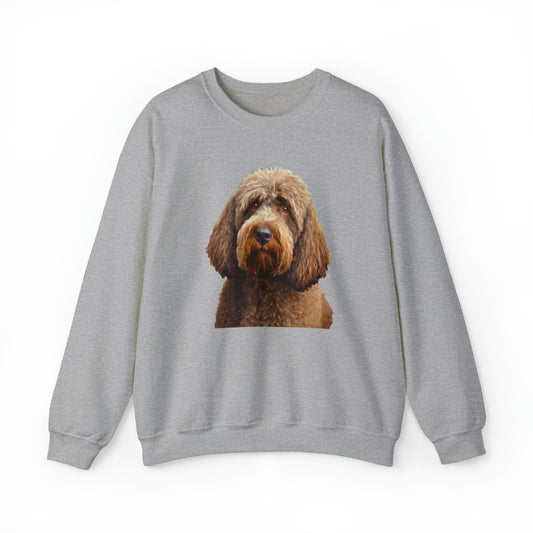 Spanish Water Dog 'Tito' Unisex 50/50 Crewneck Sweatshirt