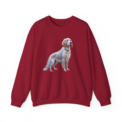 English Setter #2 - Unisex 50/50 Crewneck Sweatshirt