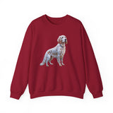 English Setter #2 - Unisex 50/50 Crewneck Sweatshirt