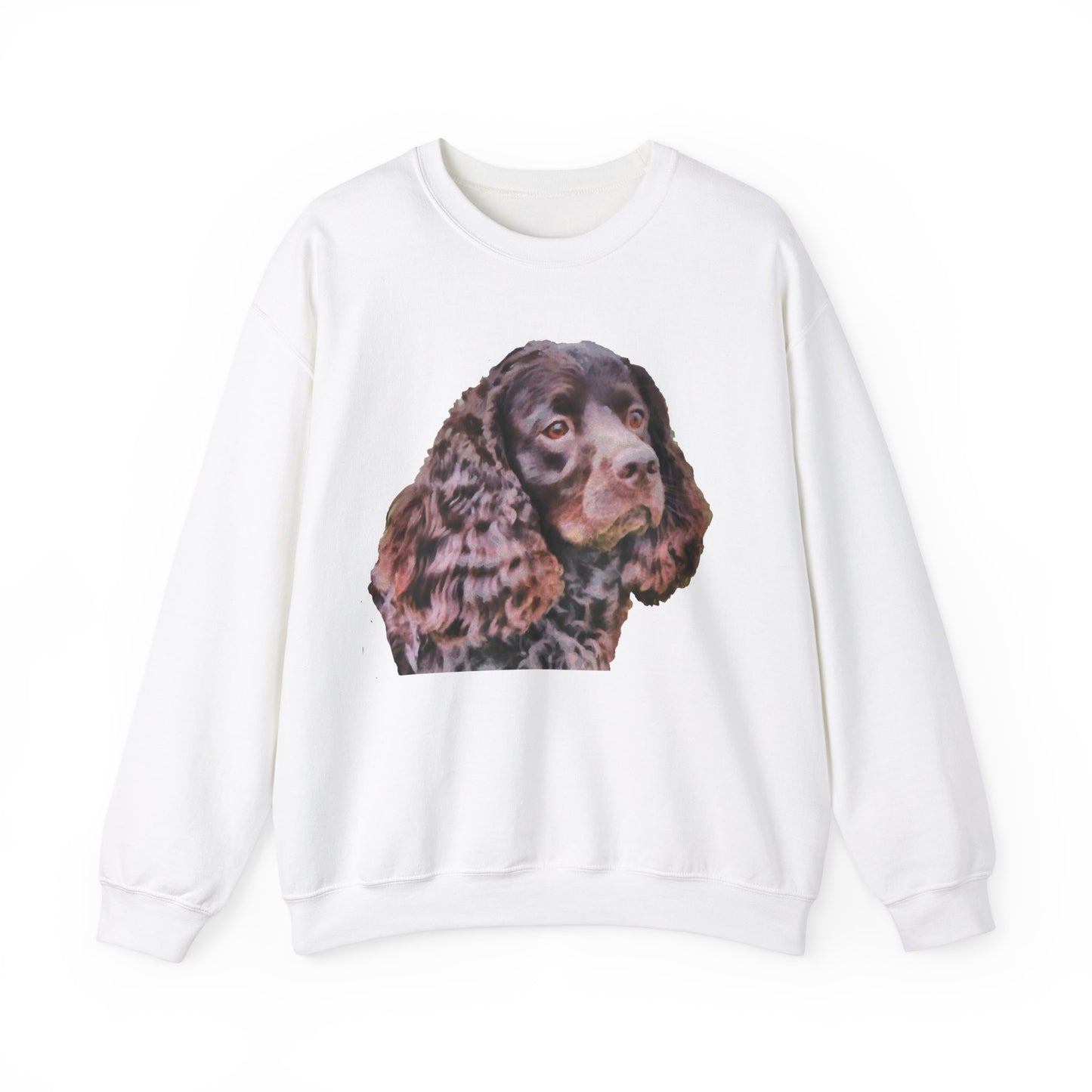 American Water Spaniel Unisex 50/50 Crewneck Sweatshirt