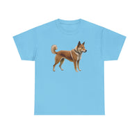 Shikoku - Japanese Hunting Dog Unisex Heavy Cotton Tee