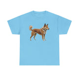 Shikoku - Japanese Hunting Dog Unisex Heavy Cotton Tee