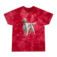 English Setter #4 - Unisex Classic Tie-Dye Tee, Crystal