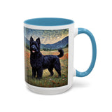 Croatian Sheepdog - Ceramic Accent Coffee Mug - Two sizes