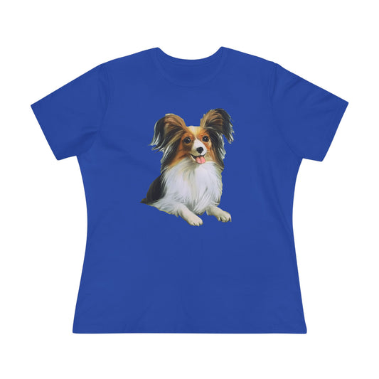 Papillon - Women's Relaxed Fit Cotton Tee