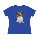 Papillon - Women's Relaxed Fit Cotton Tee