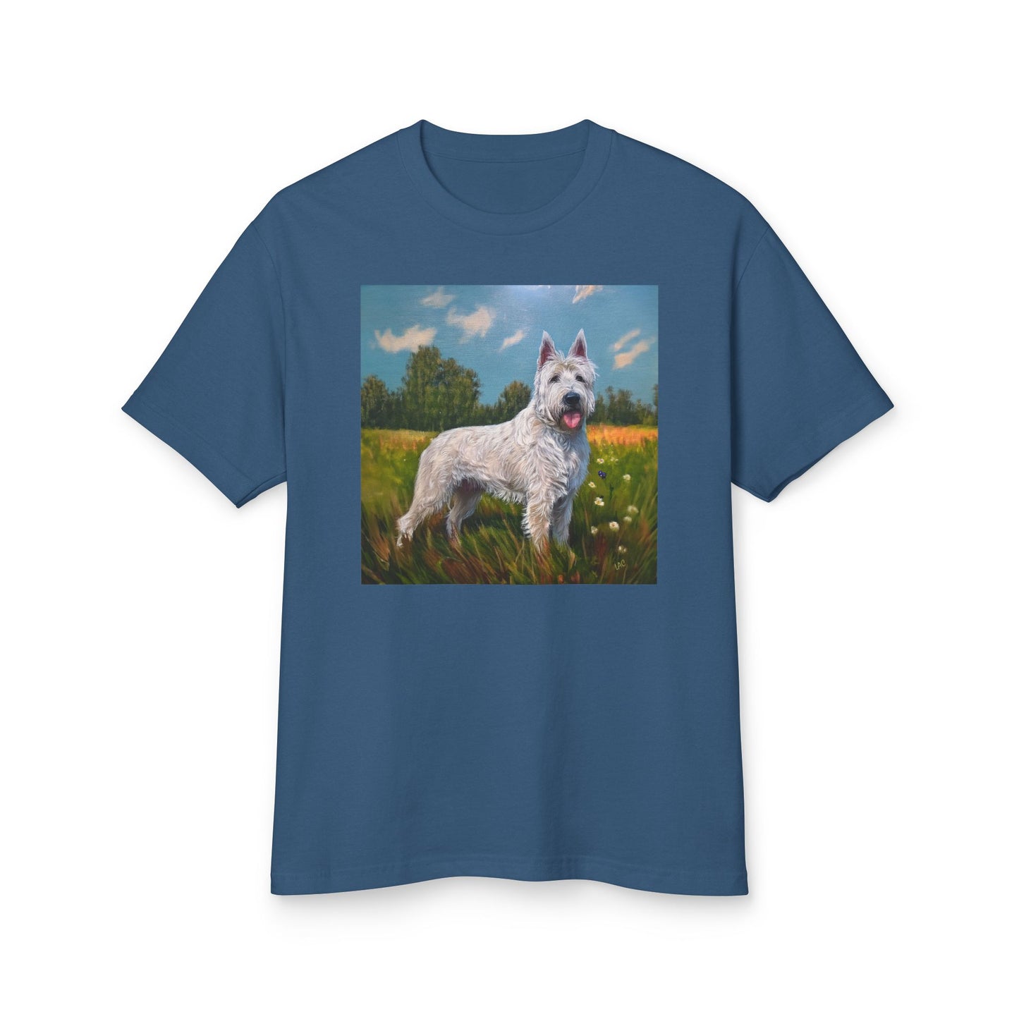 Bouvier des Ardennes Unisex Relaxed Fit Heavyweight Cotton Tee