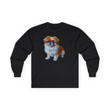 Pekingese Unisex Classic Cotton Long Sleeve Tee