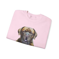 Dogue de Bordeaux Unisex 50/50 Crewneck Sweatshirt