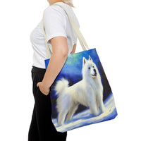 American Eskimo Dog Tote Bag - The Elegant Canine Companion