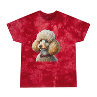 Standard Poodle #2 - Tie-Dye Tee, Crystal