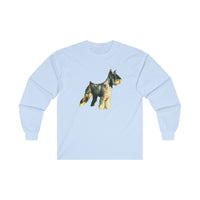 Schnauzer - Unisex Cotton Long Sleeve Tee