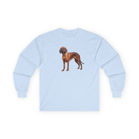 Bloodhound Unisex Classic Cotton Long Sleeve Tee