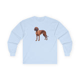 Bloodhound Unisex Classic Cotton Long Sleeve Tee