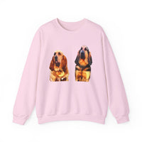 Bloodhounds 'Bear & Bubba' Unisex 50/50 Crewneck Sweatshirt