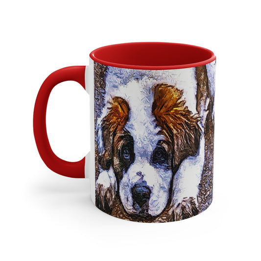 St. Bernard 'Sontuc' Accent Coffee Mug - Your Morning Companion