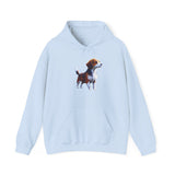 Drever Puppy Unisex 50/50 Hooded Sweatshirt