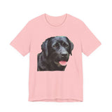 Labrador Retriever 'Rizzo' Unisex Jersey Short Sleeve Tee