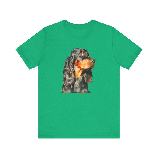 Gordon Setter 'Angus' Unisex Jersey Short Sleeve Tee