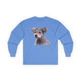 Hungarian Pumi Unisex Cotton Long Sleeve Tee