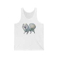 Japanese Spitz Unisex Jersey Tank