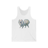 Japanese Spitz Unisex Jersey Tank