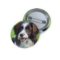 Curly-Coated Retriever Meal Pinback Button