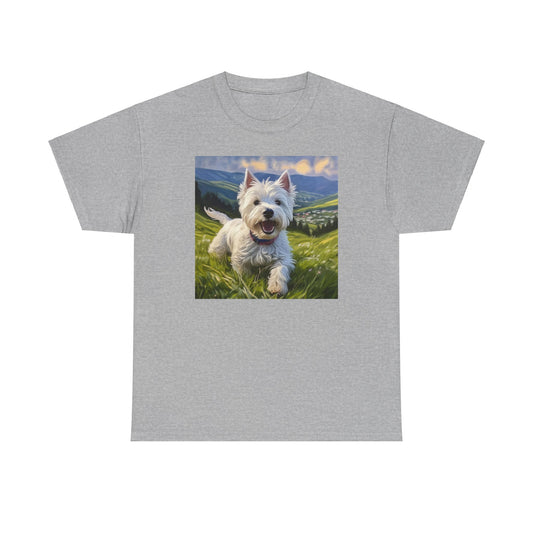 "Westie Dreamy Tribute Unisex Heavy Cotton Tee"