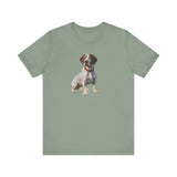 Braque du Bourbonnai Unisex Jersey Short Sleeve Tee