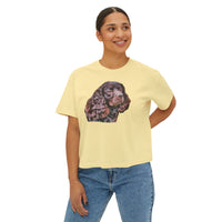 American Water Spaniel Women's Oversized Boxy Tee
