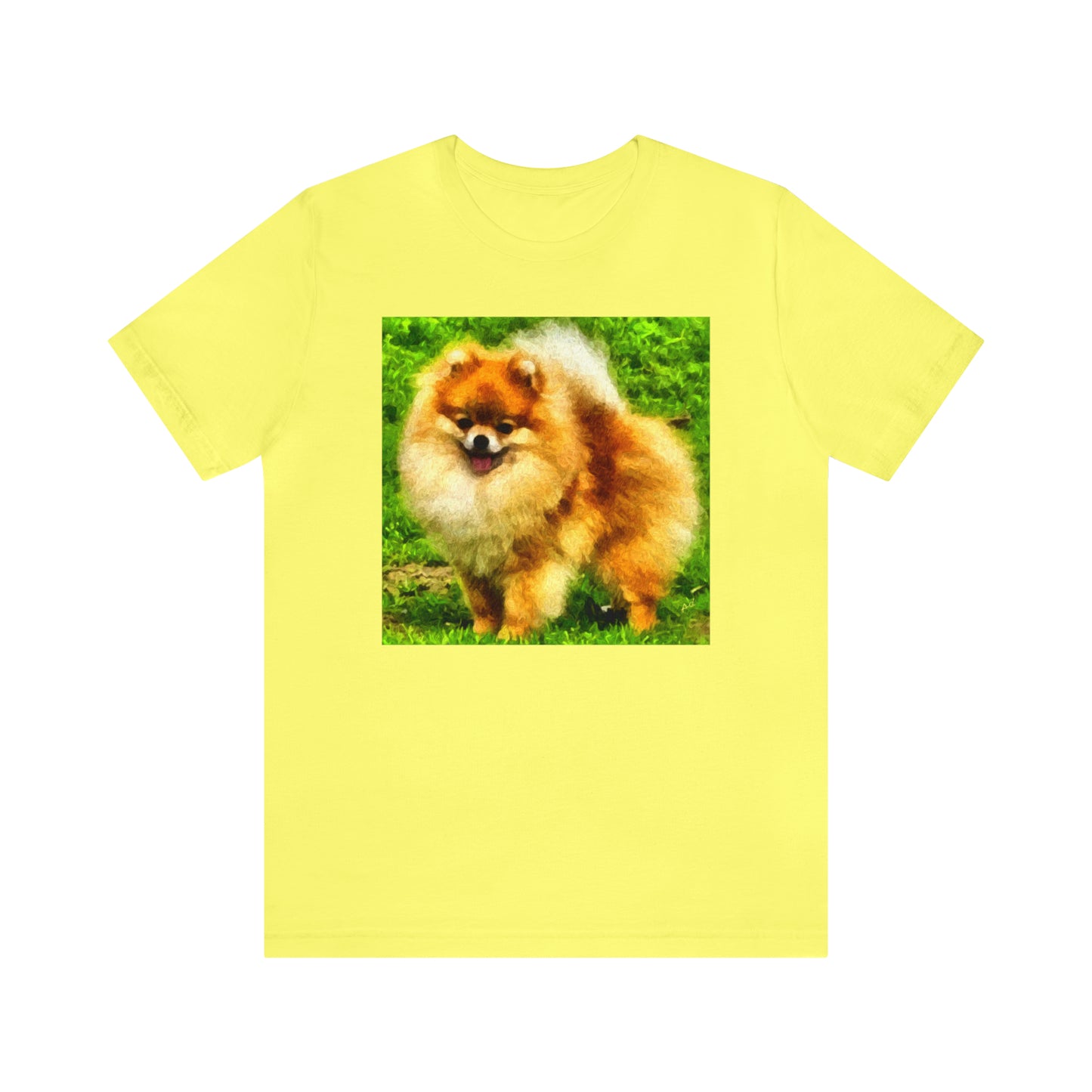 Pomeranian 'Pom Pom' -  Classic Jersey Short Sleeve Tee