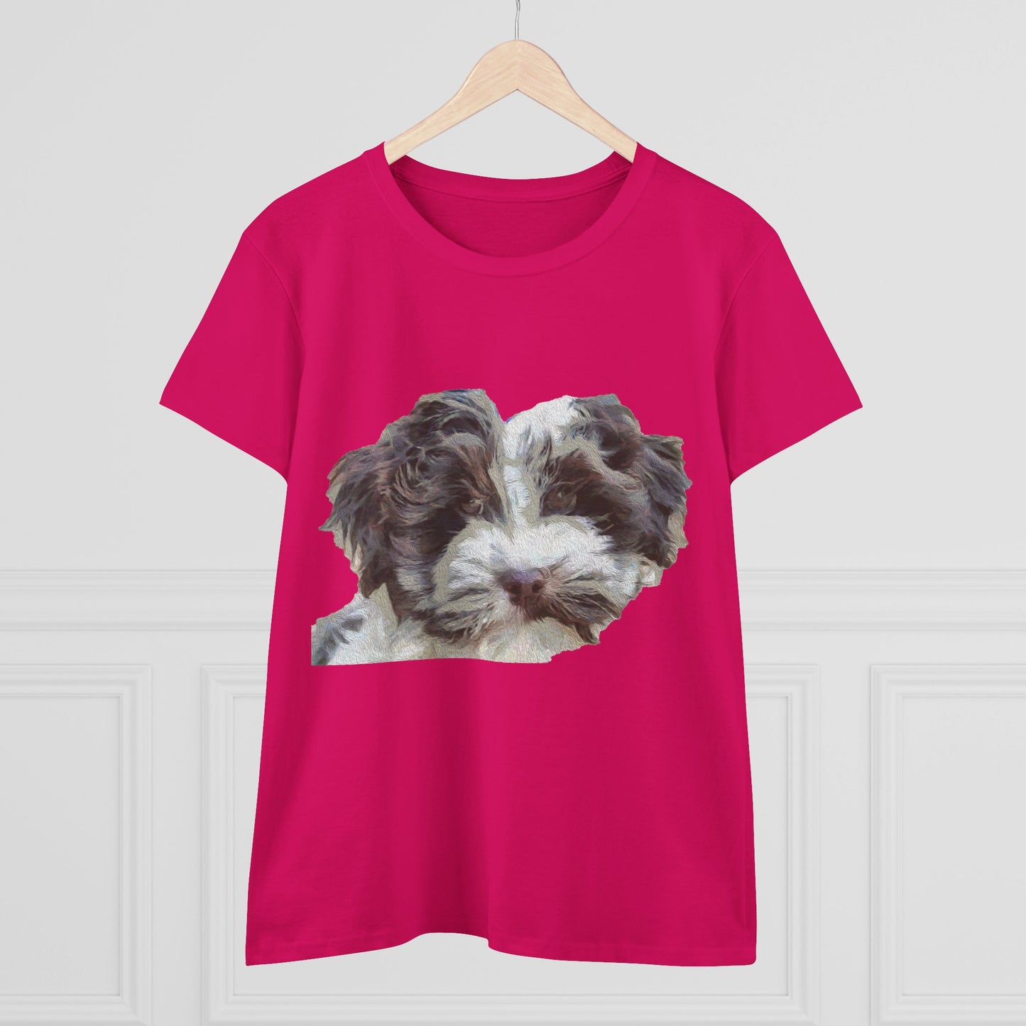 Havaneese 'Fideo' Women's Midweight Cotton Tee