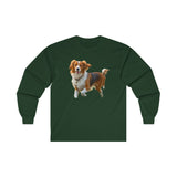 Nederlandse Kooikerhondje Unisex Classic Cotton Long Sleeve Tee