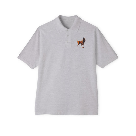 Belgian Tervuren Men's Piqué Polo Shirt – Stylish Comfort