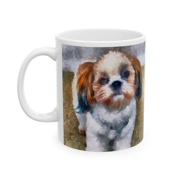 Shih-Tzu Ceramic Mug , 2 Sizes