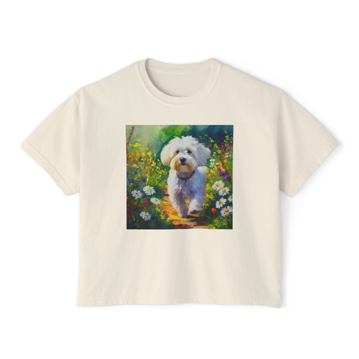Bolognese Women's Oversized Boxy Tee