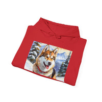 Chinook Sled Dog Unisex 50/50 Hooded Sweatshirt