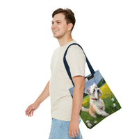 Dandie Terrier - Polyester Tote Bag (AOP)