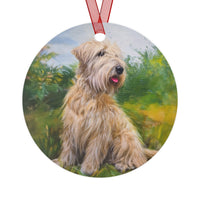 Soft Coated Wheaten Terrier Metal Ornaments