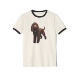 Irish Water Spaniel Classic Cotton Ringer T-Shirt