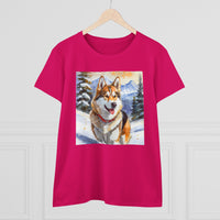 Chinook 'Sled Dog' Women's Midweight Cotton Tee