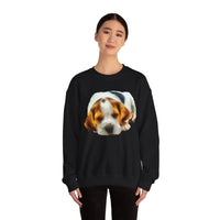 English Foxhound 'Sasha' Unisex 50/50 Crewneck Sweatshirt