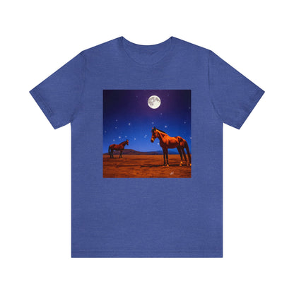 Moonlight Horses -  Classic Jersey Short Sleeve Tee