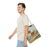 Saluki - Whimsical Dog Art Tote Bag -Perfect for Pet Lovers