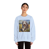 Bearded Collie Charm Crewneck Sweatshirt