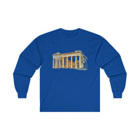 Parthenon Unisex Cotton Long Sleeve Tee